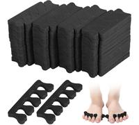 Tressify Five Hundred Pcs Eva Sponge Toe Separators, Two Hundred Fifty Pairs Soft Finger Dividers For Pedicures, Painting & Polishing, Lightweight Pedicure Tools For Home & Salon