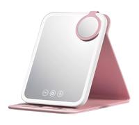 Tressify Foldable Lighted Mirror With 10X Magnification