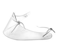 Tressify Goalie Ice Hockey Neck Shield, Goalkeeper Pc Plastic Clear Neck Guard With Straps Adjustable, Hockey Safety Tool For Professional Training And Competition 11.2 X 6.1 X 4.7 In