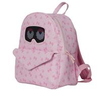 Tressify Pink LED Backpack, APP Customizable DIY Fashion Backpack, Dynamic Animations & Graffiti Text, Water-Resistant with iPad Compartment, 12.2 x 11.4 x 3.9 in, 31 x 29 x 10 cm