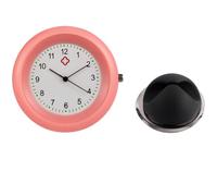 Tressify Pink Nurse Watch for Stethoscope, Clip-on Fob Pocket Watch with Second Hand, Macaron Color Hanging Watch for Healthcare Staff and Students, Hands-Free Design, Practical Gift for Exams