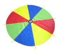 Tressify Play Parachute For Kids, 12 Ft, Quality Polyester 210T, With Handles, Colorful Design, Kids Play Parachute Ideal For Indoor And Outdoor Play, For Group Activities