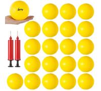 Tressify Roundnet Game Balls, Party College Awards, Miniature Volleyballs With Pumps, 4 Mini Volleyball Balls, 20 Pcs Water Pool Balls For Beach, Game Replacement Balls