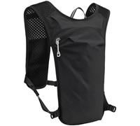 Tressify Running Hydration Race Pack, Ultra-Light for Men and Women, 8.45 Oz / 250 Ml Soft Water Flask Included, with Water Bladder Compartment, Adjustable Straps, Reflective, Secure Phone Pocket