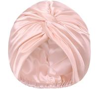 Tressify Sleeping Bonnet In Silk, 1.7 Oz, Double Layer Hair Care, Comfortable Elastic Cross Turban, Stylish