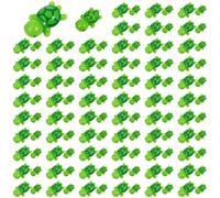 Tressify Small Resin Sea Turtle Ornaments, 120 Pcs Miniature Turtle Statues, Mini Cute Moss View Turtle Figures, Garden Fairy Pet Pastry Accents, Realistic Ocean Life Decorations
