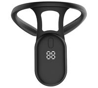 Tressify Smart Posture Corrector with Intelligent Vibration Reminder, Real-Time Monitoring Hunchback Trainer for Adults and Youths, Digital Display Posture Support, USB Rechargeable