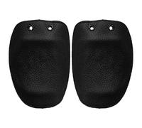 Tressify Welders Leather Boot Covers, Spark Protection Foot Shields, Black Cowhide Safety Spats with Abs Guard, Heat Resistant for Welders, Vital Work Safety Gear