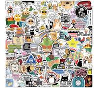 Tressora Pack of 150 Funny Stickers for Adults - Funny Memes, Sarcastic, Weird, Cool, Dark Humour Stickers for Water Bottles, Laptops, Skrapbooking, Waterproof