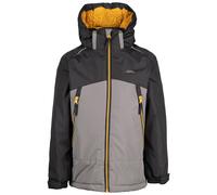Trespass Boys Padded Waterproof Jacket Removable Hood Windproof Taped Seams Raincoat Discover