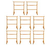 Trestle Stands Heavy Duty Steel Builders Saw Horse Work Table Adjustable Height