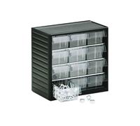 Treston 294-3 Small Parts Magazine, Light Grey, WxDxH 310x180x290 mm-Includes 12x L-04 Drawers