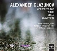 Tretiakov:Rostropovich - Glazunov: Concertos For Violin