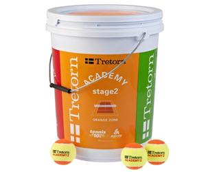 TRETORN torn Academy orange 72 Balls Bucket OS