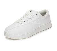 TRETORN Women's Nylite Plus Canvas Sneakers, White/White, 4 UK