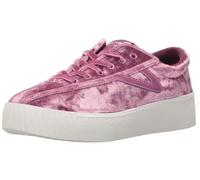 TRETORN Women's Nylite Velvet Sneakers, Blush, 4 UK