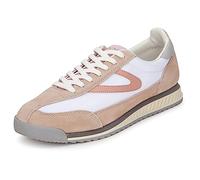 TRETORN Women's Rawlins3 Fashion Sneaker, White/Blush, 7.5 UK