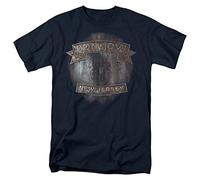 Trevco Bon Jovi New Jersey Unisex T Shirt, Navy