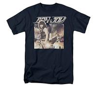 Trevco, inc. Bon Jovi Runaway Jon Unisex T Shirt, Navy, 5XL