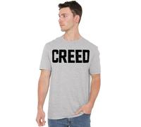 Trevco, inc. Creed Cracked Logo Unisex T Shirt, Athletic Heather, M