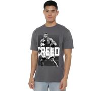 Trevco, inc. Creed Final Round Unisex T Shirt, Charcoal, S