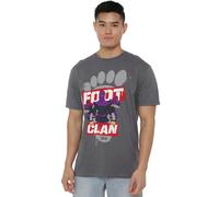 Trevco, inc. Teenage Mutant Ninja Turtles Foot Clan 84 Unisex T Shirt, Charcoal, M