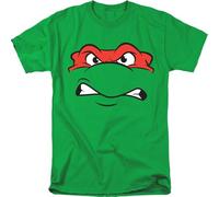 Trevco, inc. Teenage Mutant Ninja Turtles Raphael Angry Unisex T Shirt, Kelly Green, 4XL