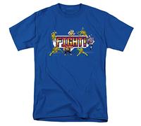 Trevco, inc. TMNT Arcade Fight Unisex T Shirt, Royal, L
