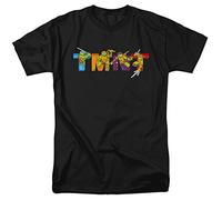 Trevco, inc. TMNT Arcade Main Screen Unisex T Shirt, Black, XXL