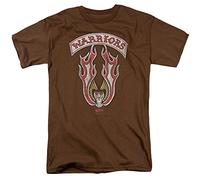 Trevco Men's The Warriors One Gang T-Shirt, Emblem Coffee, Large