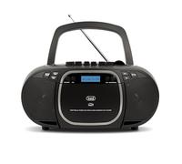 Trevi CMP 576 DAB Portable Stereo DAB FM, Boombox with CD Player and Music Cassette, DAB and FM Stations, USB Inputs, AUX-IN and Headphone Jack