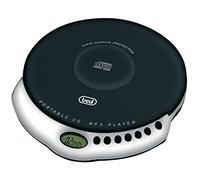 Trevi CMP498 Portable CD and MP3 Player with in Ear Headphones in Black and White