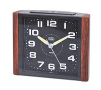 Trevi Electronic Alarm Clock, Wood, 12 x 4 x 10 cm