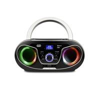 Trevi Electronics, 588 DAB Portable Stereo with DAB/DAB+ and FM Radio with RDS, Dot Matrix Display, CD, MP3, USB, AUX-in, Bluetooth, Headphone Jack
