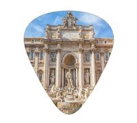 Trevi Fountain Rome Italy Guitar Pick 12 Packs Guitar Plectrums Includes Thin Medium Heavy Gauges