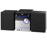 Trevi HCX 10D8 Dab Stereo HiFi with Dab/Dab+ and FM with RDS, Alphanumeric LCD Display, Bluetooth, CD, MP3, USB, AUX-In, Auto Memory Function, Black