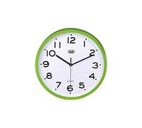 Trevi OM 3302 S Wall Clock, Diameter 30 cm, Silent Sweep Movement, Green