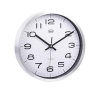 Trevi OM 3516 S Metal Wall Clock with Diameter 25 cm and Silent Sweep Movement