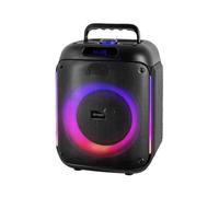 Trevi XF 215 KB Portable Wireless Speaker 60 W, Portable Speaker with USB, Micro SD, LINE IN and TWS Function, Ideal for Parties and Karaoke, Microphone with Cable and Built-in Battery