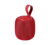 Trevi XR 8A16 5.3 Wireless Speaker, 5W Portable Speaker with MP3 Player, Micro SD and TWS Function, Audio Speaker with USB Type-C Charging, Red
