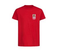 Trevor Brooking World Cup Sticker Kids T-Shirt - Red / 9-11 years