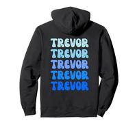 Trevor Name Minimalist Design Pullover Hoodie