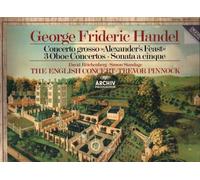 Trevor Pinnock und The English Concert - Händel: Concerto grosso "Alexander´s Feast" / 3 Oboe Concertos / Sonata A 5 [Vinyl LP] [Schallplatte]
