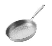 TREWQ Titanium Pan Pro Multifunctional Scratch-Resistant Pans,20-28cm Non Stick Frying Pan,Even-Heating Multipurpose Cookware for Induction Cooktop Electric Stove 20cm