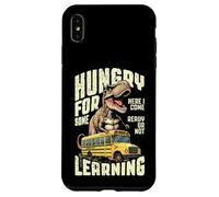 Trex First Day Of Back To School Bus Hungry For Learning Case for iPhone XS Max