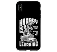 Trex First Day Of Back To School Bus Hungry For Learning Case for iPhone XS Max