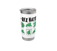 TreX Hates Boxing Push-Ups Handstands Backstroke Pull-Ups Stainless Steel Insulated Tumbler