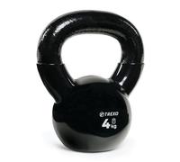 TREXO Kettlebel 4 kg Cast Iron with Vinyl Coating for Versatile Exercises at Home and Gym Dumbbell Professional Ball Dumbbell