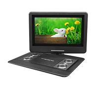 Trexonic 12.5 Inch Portable TV+DVD Player with Color TFT LED Screen and USB/HD/AV Inputs,Black
