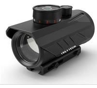 TREYTECH Volcan Tactical 1x30mm Reflex Green/Red/Blue 3 MOA Dot Sight with Dichroic Multi-Layer Coating, High Light Transmission Optic Lens, Dual Wide Rifle Scope,Fits 11/20mm Rail Mount